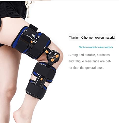 RRRYN Soporte de fijación Conjunta de Rodilla, Articulación Ajustable de la Rodilla de la Rodilla de la Rodilla de la Rodilla de la Fractura tirada de la Fractura del tendón de la corva Menisci