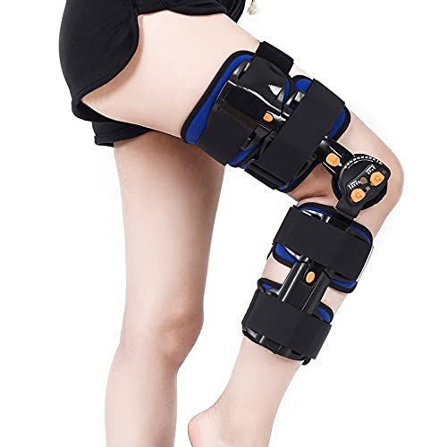 RRRYN Soporte de fijación Conjunta de Rodilla, Articulación Ajustable de la Rodilla de la Rodilla de la Rodilla de la Rodilla de la Fractura tirada de la Fractura del tendón de la corva Menisci