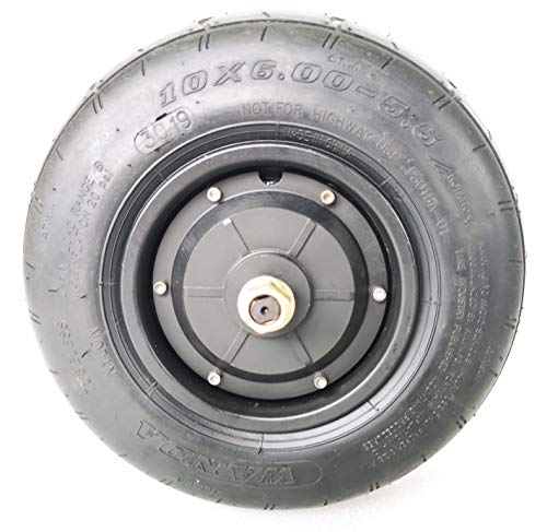 Rueda eléctrica Motor de Cubo Rueda Widen Citycoco Rueda de Coche eléctrico Rueda de neumático Gordo para Adultos 10 Pulgadas 48V-60V 500W (500W 48V)