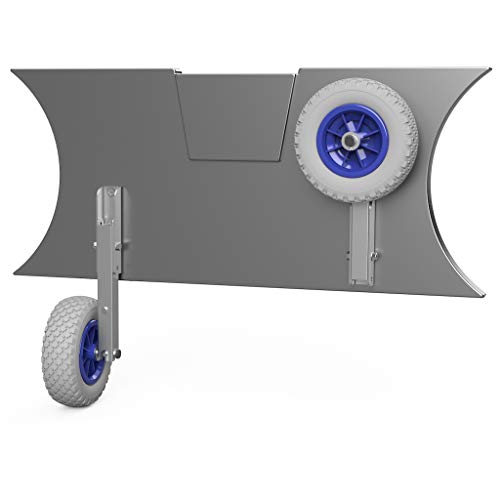 Ruedas de botadura SUPROD HD200, acero inoxidable A4 (A (gris/azul))