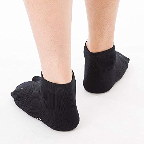 Runtage® Athlete Pro V2 - Calcetines deportivos para correr, fabricados en Japón, de alta tecnología, calcetines de compresión, calcetines para tabi, calcetines de compresión, unisex Negro 42/44