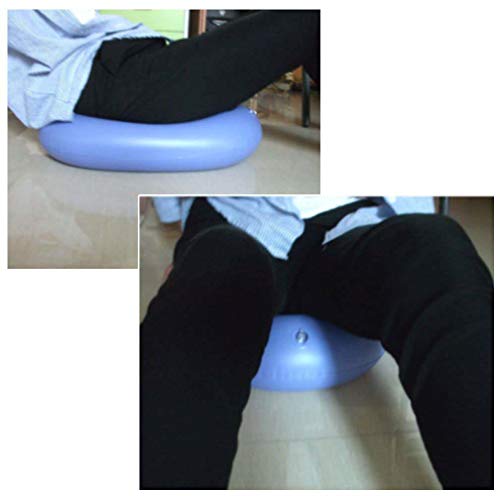 Rziioo 2 PCS Bedpans Inflación Cojines Orinal Lavable Portátil Ancianos Cuartos de Cama Inodoro de enfermería Orinales