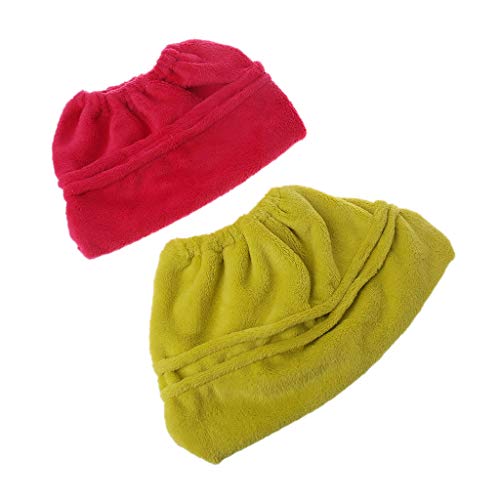 S-TROUBLE Mop Cover Coral Fleece Paño de Limpieza del hogar Escoba Limpiador Perezoso Polvo de Limpieza Calzado para pies Herramientas de Limpieza del hogar