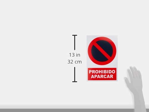S21 Señalización PRR3068.G Señal Prohibido aparcar, Multicolor