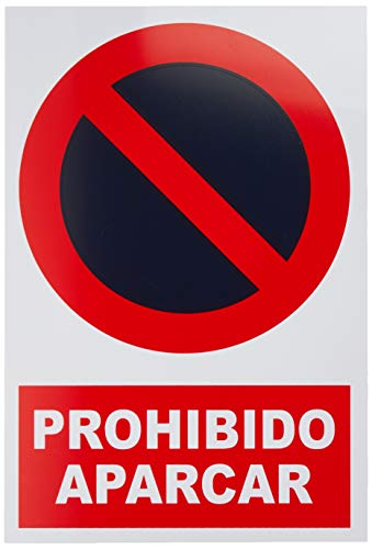 S21 Señalización PRR3068.G Señal Prohibido aparcar, Multicolor