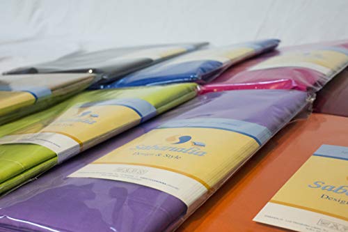 SABANALIA - Funda de Almohada Combina (Disponible en Varios tamaños y Colores), Cama 90-110 x 45, Blanco