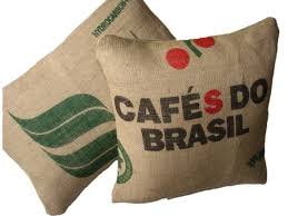 SABOREATE Y CAFE THE FLAVOUR SHOP Tela de Saco de Café de Origen Brasil Reutilizado para Tapizar de Yute Arpillera 100% Natural (70 cm x 1 metro)
