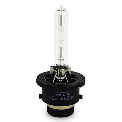 Safego 2X D2S Lámpara de Xenón de Faros Bombilla Hid Xenon Luz Luces de Coche para Coches Blanco Cálido Ac 12V 35W 4300K