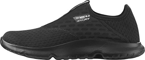 Salomon Reelax Moc 5.0 Mujer Zapatos de recuperación, Negro (Black/Black/Black), 42 EU
