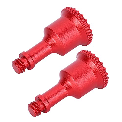SALUTUYA Joystick de Control Remoto Ligero Aleación de Aluminio basculante para el Pulgar para dji Mavic Air 2 con diseño ergonómico Satisface Todas Sus Necesidades(Red)