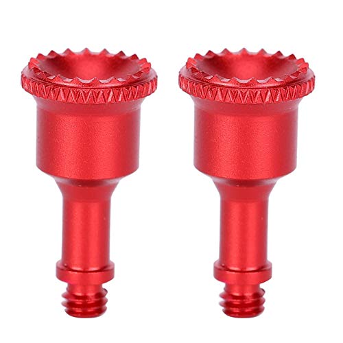 SALUTUYA Joystick de Control Remoto Ligero Aleación de Aluminio basculante para el Pulgar para dji Mavic Air 2 con diseño ergonómico Satisface Todas Sus Necesidades(Red)