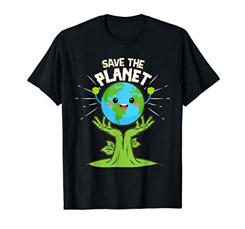 Salva el planeta para un feliz día de la tierra 2021 Camiseta