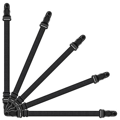 Salvaorejas para Mascarillas, WISHDREAM Sujeta Mascarillas Salvaorejas Ajustable Hacia Atrás, Protector Orejas, Enganche para Mascarillas para Adultos(Negro) (5)