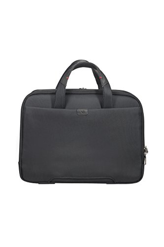 Samsonite PRO-DLX 5 - Bailhandle Expandable for 15.6 pulgadas Laptop 17/23L 2.6 Kg Maletín, 42 cm, 17 litros, Negro (Black)