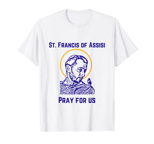 San Francisco de Asís, Patrono de Animales y Mascotas, Fiesta Día Camiseta