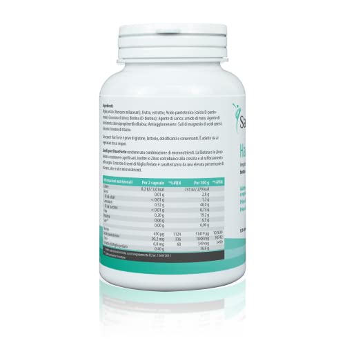 SanaExpert Haar Forte Pack X6 | VITAMINAS PARA EL CRECIMIENTO Y LA SALUD DEL PELO | con Biotina, Zinc, Mijo Perlado y Selenio (1080 Comprimidos (6)