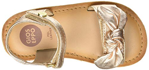 SANDALIAS COBRE DE PALA CON LAZO PARA NIÑA ELNE