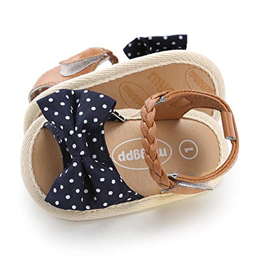 Sandalias de Verano para bebé niñas Suave Antideslizantes de Verano Sandalias de Playa Zapatos para Primeros Caminantes