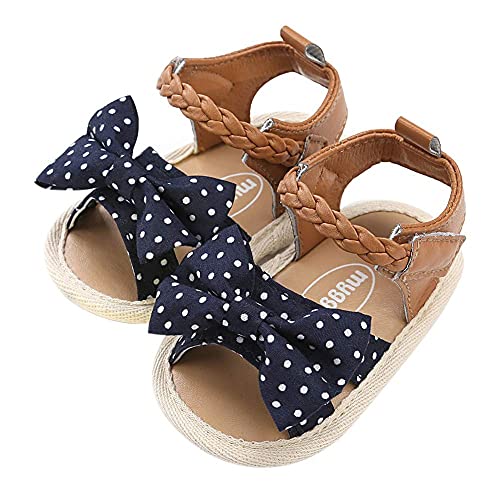 Sandalias de Verano para bebé niñas Suave Antideslizantes de Verano Sandalias de Playa Zapatos para Primeros Caminantes