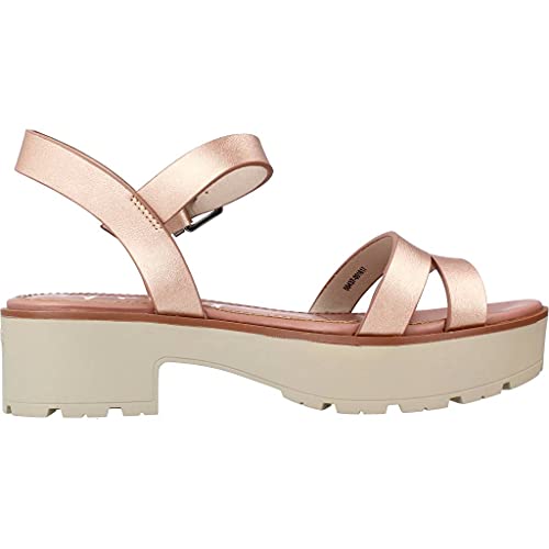 Sandalias Mujer mustang | Sandalias Curie 50437 | mustang Mujer | Sandalias Casual | Cierre con Hebilla | 49217 | Rosa | 41