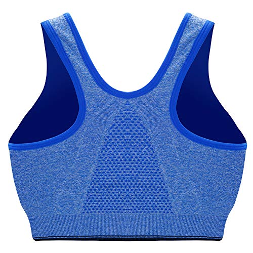 SANMIO Sujetadores Deportivos para Mujer, Sujetador Deportivo Bustier para Mujer, Hombros aAbiertos, Yoga para Hacer Ejercicio Deportes de Impacto Medio para Ciclismo, Trotar, Boxeo