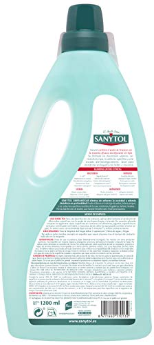Sanytol – Botella Desinfectante Limpiahogar, Elimina Bacterias, Hongos y Virus Sin Lejía, Perfume Eucaliptus - Pack de 4 x 1.200 ML = 4,8L