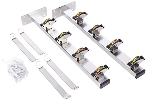 Sauvic 89405 - Tendedero de ropa con 8 Poleas inoxidable 18/8, acero inoxidable