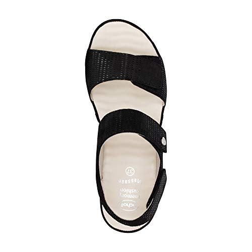Scholl Comfort Plus Christy Sandal 2.0 Negro 40