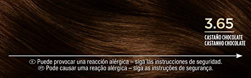 Schwarzkopf Palette Intensive - Tinte 3.65 cabello Castaño Chocolate – Perfecta cobertura de canas – Coloración Permanente de Cuidado con Aceite de Marula - Color duradero hasta 8 semanas (Pack de 3)