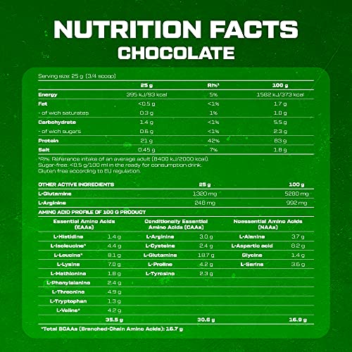 Scitec Nutrition 100% Whey Isolate Sabor de Chocolate 2000 g