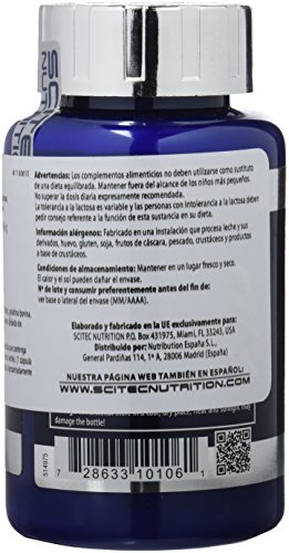 Scitec Nutrition Lactase Enzyme regulador de lactosa 100 cápsulas