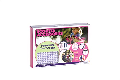 Scoot Juego de Accesorios para Personalizar Patinetes (Púrpura)