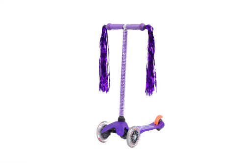 Scoot Juego de Accesorios para Personalizar Patinetes (Púrpura)