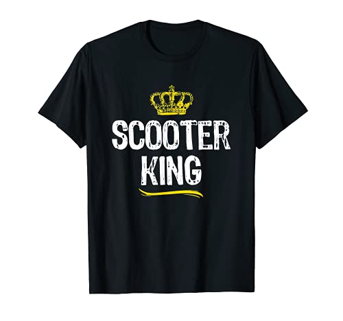Scooter King - Patinete eléctrico para hombre, diseño de scooters Camiseta