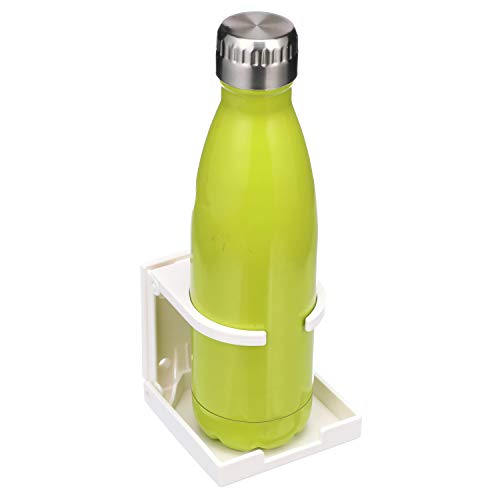 Seachoice 50-79451 Soporte Bebidas Ajustable y Plegable, Color Blanco