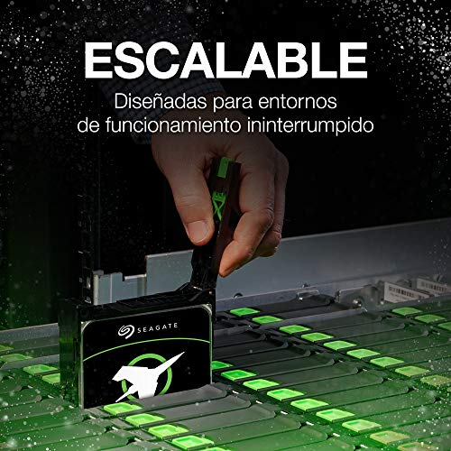 Seagate Exos X16, 14 TB, Disco Duro Interno Enterprise Classe, SATA HDD, 3,5", centro de datos (ST14000NM002G)