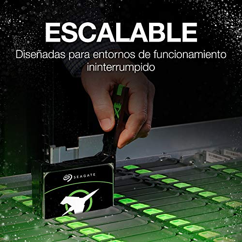 Seagate Exos X18, 18 TB, Disco Duro Interno Enterprise Classe, SATA HDD, CMR 3,5", Hyperscale SATA 6 GB/s, 7.200 RPM, 512e, 4 KB FastFormat (ST18000NM000J)