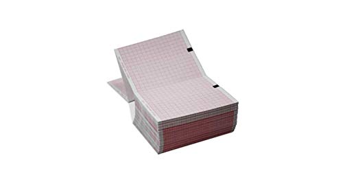 Seca CT463Z ECG Papel para CT3000 Range ECG (ancho 90 mm) (Z-fold) (Paquete de 2) – Seca CT463Z