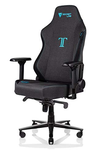 Secretlab Titan 2020 - Silla para videojuegos (tejido suave), color azul carbón