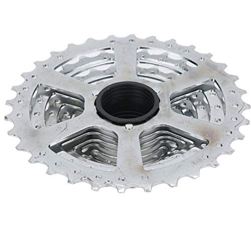 Semiter 【Venta del día de la Madre】 Volante 11-32T, Rueda Libre de 8 velocidades Extremadamente Fuerte Resistencia al Desgaste Profesional Mayor Resistencia para talleres de reparación