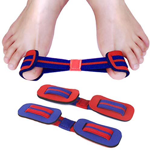 SeniorMar Bandas de Resistencia Populares Camilla del Dedo Gordo del pie Hallux Valgus Corrector Juanete Corrección de la férula Hueso Pulgar Ejercitador de Entrenamiento