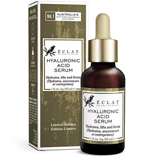 Sérum con Ácido Hialurónico ORGÁNICO – 8 VECES MÁS POTENTE – Serum Antiedad con 2% AH + 10 Antioxidantes – Hidrata y Reafirma – 100% VEGANO/DESARROLLADO POR DERMATÓLOGOS