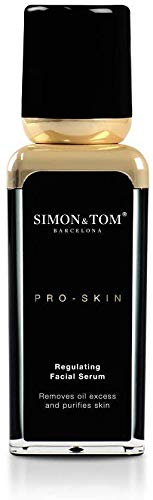 SÉRUM FACIAL REGULADOR PRO SKIN SIMON & TOM - Regulador y reparador - Previene el acné y regula el exceso de grasa - Con aceite natural de árbol de té / 30 ml.