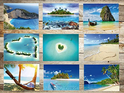 Set de tarjetas postales "Landschaffen", 30 diseños diferentes, desde Alemania hasta el Mar del Sur.