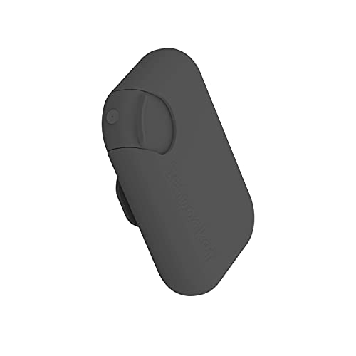 SETPOCKET Dispensador para Gel Hidroalcohólico con Pinza de Sujección. Color Negro