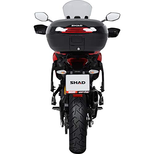 SHAD D0B46200 Baúl Moto SH46, Negro, 84