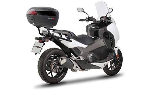 SHAD D0B46200 Baúl Moto SH46, Negro, 84