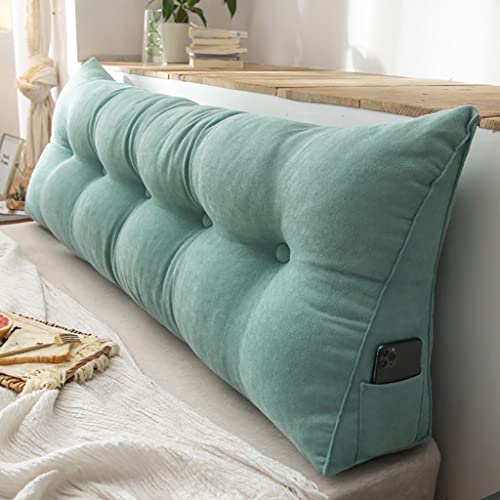 Shelf Almohada Triangular para Cabecera, Cojín De Soporte para Respaldo De Cabecera, Cuña Triangular Y Posicionadores Corporales Almohada De Lectura para Litera De Día