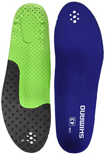 Shimano Universal Einlegesohlen, Plantillas Unisex Adulto, Azul, 47 EU