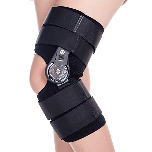 SHKUU Tobillera Apoyo para Las piernas, Rodillera Soporte Daño en la articulación Fija Disco ángulo Ajustable Órtesis Rodilla Rehabilitación postoperatoria